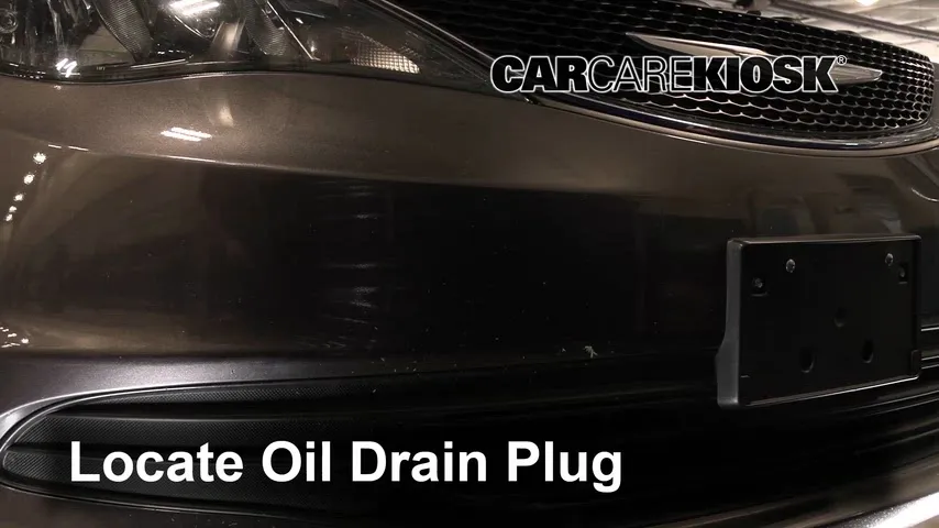 2020 Chrysler Voyager LXi 3.6L V6 FlexFuel Huile Changer l'huile et le filtre à huile